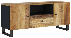 Móvel de TV 105x33,5x46 cm mangueira maciça/derivados madeira