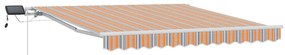 Toldo Retrátil with Multicor 300 x 250 cm Tecido