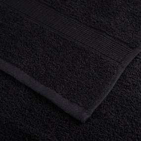 Toalhas premium SOLUND 4 pcs 100x200 cm 600 gsm preto