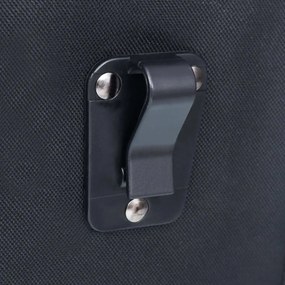 Alforge para bicicleta impermeável 21 L preto