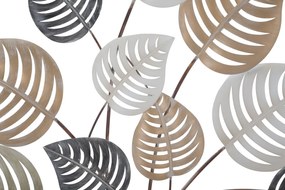 PAINEL DE PAREDE 3D DE FERRO OTIP -B- CM 81X5X100 MULTICOLOR