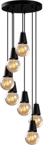 Chandelier Fes – Preto – 50 x 50 cm