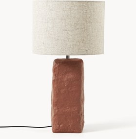 Candeeiro de mesa grande com base em betão Kiri