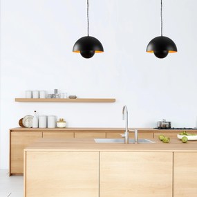 Chandelier Yanıgara – Preto – 40 x 40 cm