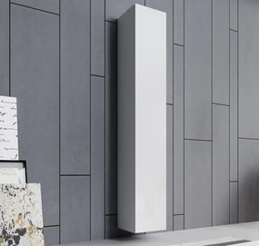 Armário de Parede Aitana O2 – 30x180 cm – Branco Brilho