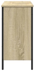 Móvel p/ lavatório 80x30x60cm derivados madeira carvalho sonoma
