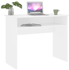 Secretária 90x50x74 cm derivados de madeira branco