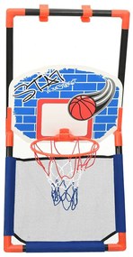 Conjunto de basquetebol multifuncional infantil piso e parede