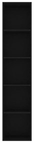 Estante 40x30x189 cm derivados de madeira preto
