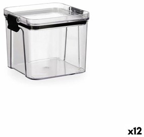 Recipiente para Conservar Alimentos Quid Cocco Transparente Plástico 700 Ml (12 Unidades)