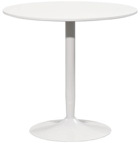 Mesa de Cozinha Redonda Mesa de Jantar Moderna para 2 Pessoas com Base