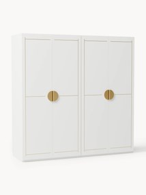 Roupeiro modular com portas de batente Denise, L 200 cm, vários tamanhos