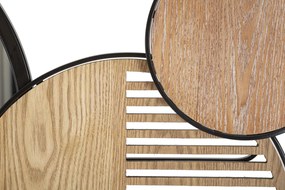 ESPELHO DE PAREDE WOODY 123,2X4,4X63,5 CM MULTICOLORIDO
