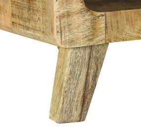 Mesa de café 90x50x35 cm Madeira de Mangueira Maciça