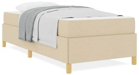 Cama Box Outros Preto e Marrom e Branco 80 x 200 cm tecido
