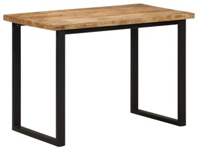 Mesa de jantar 110x55x75 cm madeira de mangueira maciça