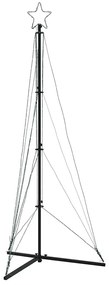 LED Árvore de Natal 363 LEDs Branco Frio 182 cm