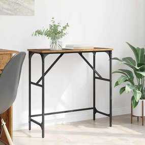 vidaXL Aparador Madeira antiga 75 x 32 x 75 cm Madeira processada