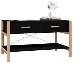 Mesa de centro 82x48x45 cm derivados de madeira preto