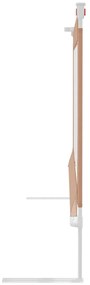 Barra segur. p/ cama infantil tecido 200x25cm cinza-acastanhado