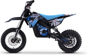 Kids Electric Dirt Bike 1000W | Beneo Motors Gazelle Blue | Ages 6–10 | Speed Limiter