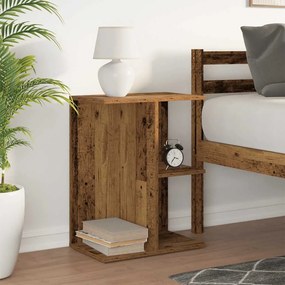 Mesa cabeceira 46,5x29x61 cm derivados madeira madeira velha