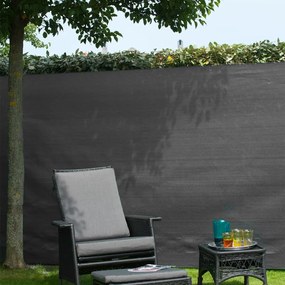 Rede de ocultação para jardim PE 1,5x5 m antracite