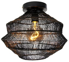 Candeeiro de teto oriental preto 25 cm - Vadi Oriental
