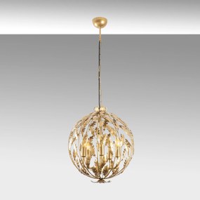 Candeeiro Chandelier Endustriyel – Multicolor – 41 x 41 x 64 cm