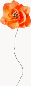 Flor artificial artesanal Poppy