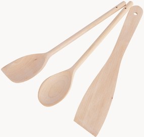 Conjunto de utensílios de cozinha em madeira de faia KitchenCraft, conjunto de 3