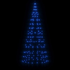 LED Árvore de Natal no mastro 200 LEDs Azul 180 cm