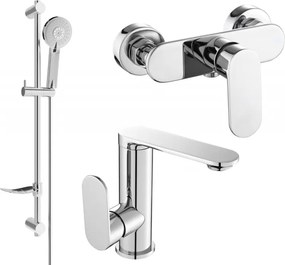 Mexen Milo DF40 conjunto de duche, cromado - 713054DF40-00