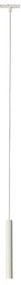 Candeeiro Pendente Moderno Branco para Sistema de Trilho Monofásico - Slimline Keno