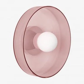 Aplique Jaxal Cor-de-rosa & Ø35 Cm - Sklum