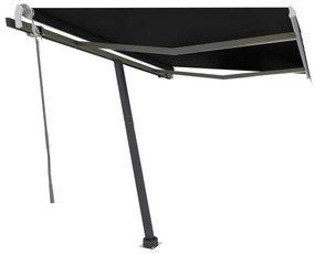 Toldo retrátil manual independente 350x250 cm antracite