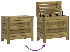 9 pcs conjunto sofás jardim madeira de pinho impregnada