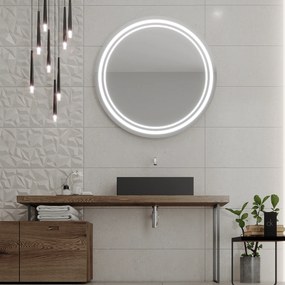 Espelho Redondo LED C5 premium 40x40