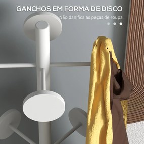 Cabide de Pé Ålesund com Suporte para Guarda-Chuvas – Ø34x177 cm – Bra