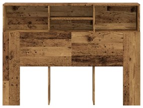 Armário de cabeceira 140x19x103,5 cm madeira velha