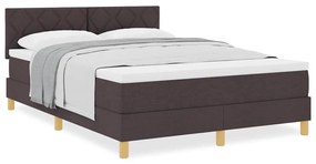Cama Box com Colchão Castanha 140x200 cm Tecido