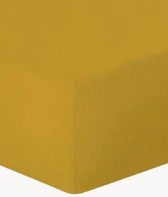Lençol elástico artesanal em linho para cama boxspring Hortense