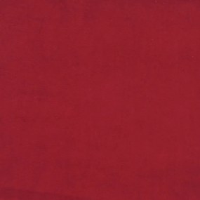 Apoio de pés 45x29,5x35 cm veludo vermelho tinto