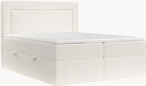 Cama divã em chenille artesanal com arrumação Imagine, H3