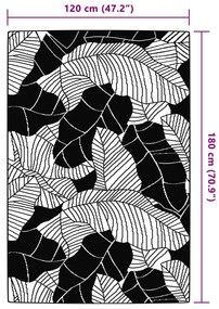Tapete de exterior 120x180 cm ARAKIL PP Verde