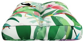 Almofadão para sofá de paletes 70x40x12 cm tecido multicolorido