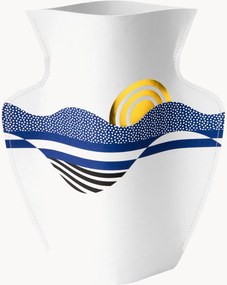 Jarra decorativa em papel artesanal Salina, Alt 29 cm