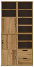 Móveis de apoio 4 pcs ODDA 40x24x79 cm pinho de madeira maciça