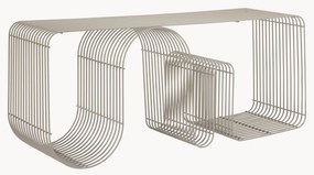 Banco de metal Curva