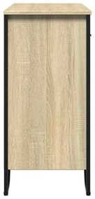 Aparador 79,5x35,5x74,5 cm derivados de madeira carvalho sonoma